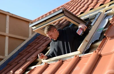 Pose de fenêtres de toit Velux au Chambon